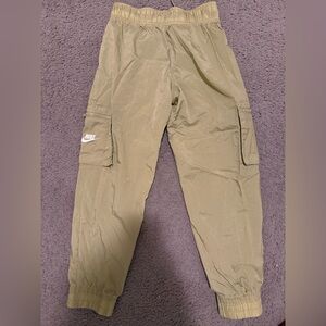 Nike Kids Green Cargo Joggers